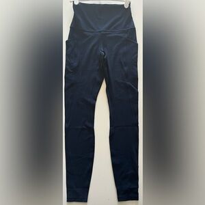 lululemon Align™ High-Rise Pant with Pockets, navy blue. Women’s size 04.